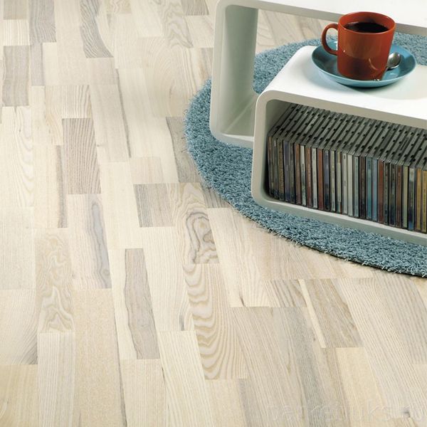 Паркетная доска PolarWood Classic Ash Living White Matt