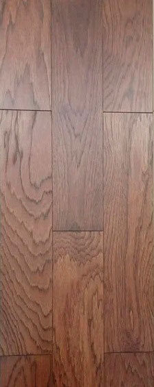 Паркетная доска Bau Master Exclusive Хикори Голд Браун Браш HI2502