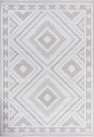 Ковер Nelly 07672A CREAM/M.GREY 0.8x1.5