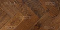 Инженерная доска Dw Flooring Ёлочка Дуб Коричневый DW-302U