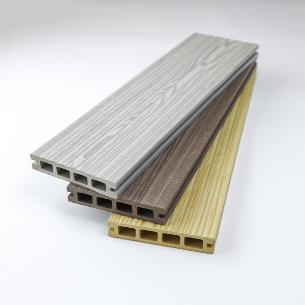 Террасная доска Ecodecking Практик 3000x135x25 Серый