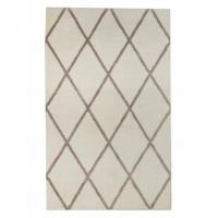 Ковер Oz Kaplan Gold Shaggy 01562A WHITE/WHITE Прямоугольник 1.6x2.3