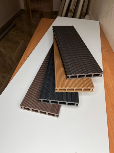 Террасная доска Ecodecking Техно плюс 4000x150x25 Бронза