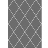 Ковер Oz Kaplan Gold Shaggy 01562A L.GREY/L.GREY Прямоугольник 0.8x1.5