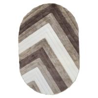 Ковер Oz Kaplan Messi 05488A Beige Овал 0.8x1.5