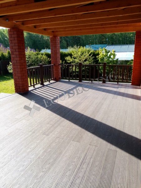 Террасная доска Ecodecking Техно плюс 3000x150x25 Венге