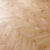 Паркетная доска Lab Arte Chevron Дуб Селект лак 328-400x125x14