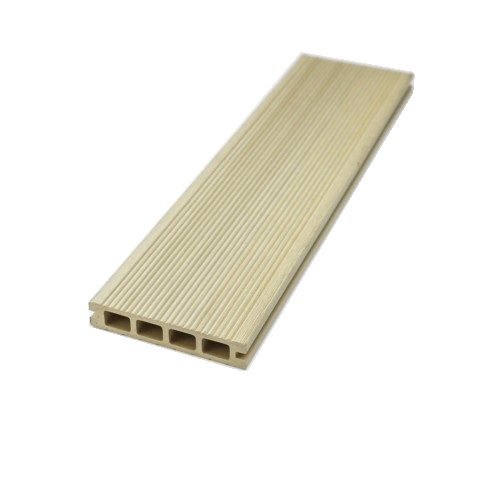 Террасная доска Ecodecking Практик 3000x135x25 Слоновая кость