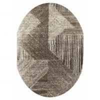 Ковер Oz Kaplan Gold Shaggy 0A293A BEIGE Овал 0.8x1.5