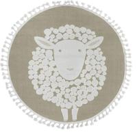 Ковер Oz Kaplan Vicenza A1094B Cream/Beige 0.8x0.8 м