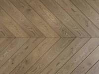 Инженерная доска AlixFloor Французская елка ALX1058CV 4V Дуб Кантри Темный 600x100x15