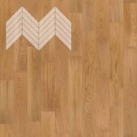 Паркетная доска Lab Arte Chevron Французская Елка Дуб Рустик лак 600-510x90x14/3