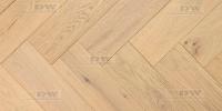 Инженерная доска Dw Flooring Ёлочка Дуб Бежевый DW-304U