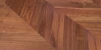 Массивная доска Ablux Французская елка Американский Орех 127 мм