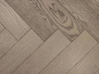 Инженерная доска AlixFloor Английская елка ALX1038HB 4V Дуб Коричнево-Серый 600x100x15
