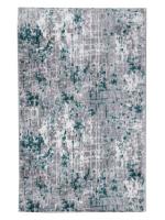Ковер Plato Hali Parantez Class 9166 BORNOVA 3037 GREY&GREEN Прямоугольник 0.8x1.2