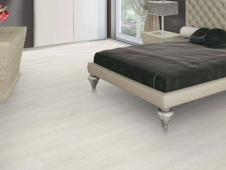 Пробковое покрытие Corkstyle Printcork Wood Oak Polar White Клеевое 915x305x6
