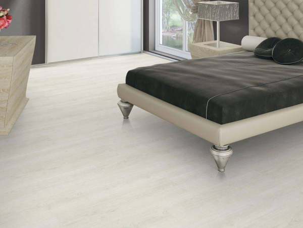 Пробковое покрытие Corkstyle Printcork Wood Oak Polar White Клеевое 915x305x6