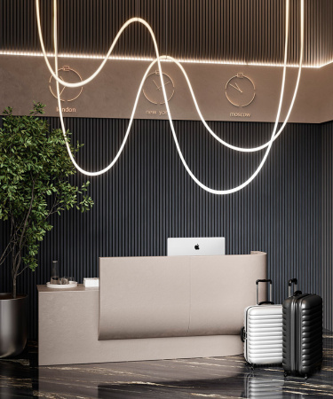 Акустическая панель Cosca Decor Монако Дуб Антрацит темно-серый, 600х600х21мм