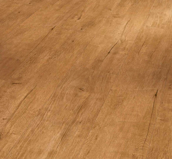 ПВХ плитка, кварц виниловый ламинат Parador Classic 2030 Дуб Explorer карамель 1744610