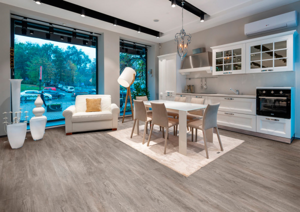 ПВХ плитка, кварц виниловый ламинат Dw Flooring LG L Гранит LG-L-7303