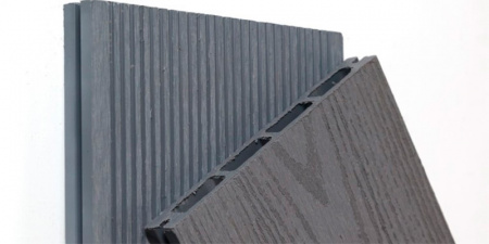 Террасная доска Ecodecking МПК Про 3000x145x20 Серый