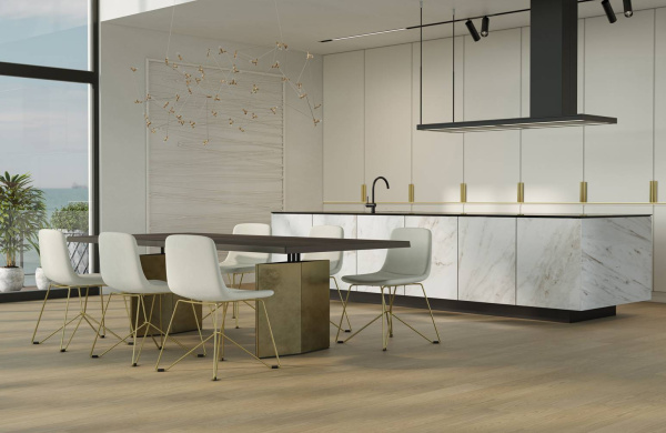 SPC Паркет Quartz Parquet Классик 7/43 4V 419 Дуб Карельский 400-1220x152