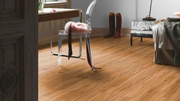 ПВХ плитка, кварц виниловый ламинат Parador Basic 2.0 Дуб Memory Natur 1730796