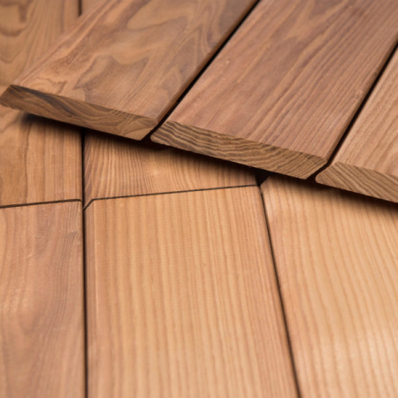 Термодерево Thermo-derevo Планкен Скошенный ТермоСосна Селект 20 мм