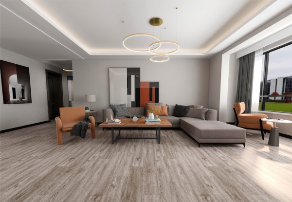 ПВХ плитка, кварц виниловый ламинат Dw Flooring LG L Серая гранит LG-L-7308