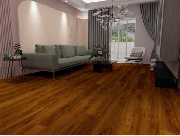 ПВХ плитка, кварц виниловый ламинат Dw Flooring LG L Дуб дизайн тёмная LG-L-7306