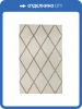 Ковер Oz Kaplan Gold Shaggy 01562A WHITE/WHITE Прямоугольник 1.6x2.3
