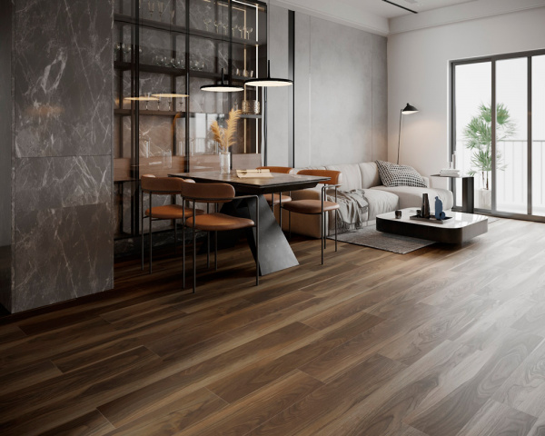 ПВХ плитка, кварц виниловый ламинат Art East Tile Premium Пекан Алегро ATP 152-2