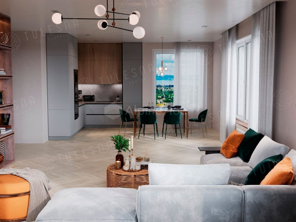 ПВХ плитка, кварц виниловый ламинат Tulesna Art Parquet LVT Radiante 1005-401