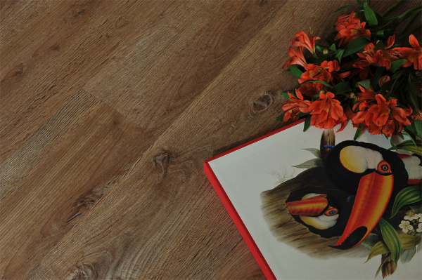 ПВХ плитка, кварц виниловый ламинат Ecoclick 1900 Ecorich Дуб Марракеш NOX-1959