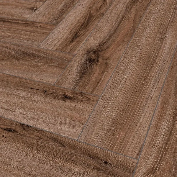 Ламинат SPC FALQUON SPC (The floor) Herringbone Portland Oak P1005