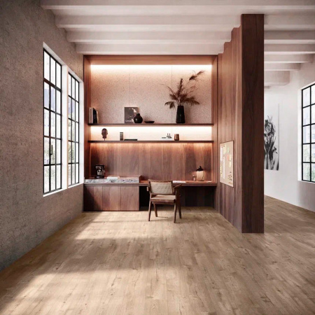 ПВХ плитка, кварц виниловый ламинат Invictus Maximus Plank XL Castle Oak Deer