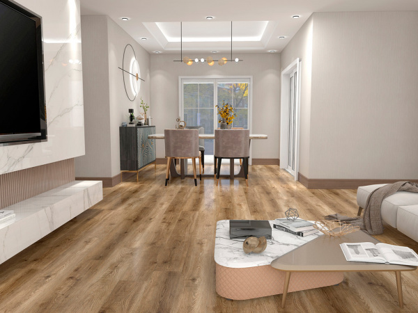 ПВХ плитка, кварц виниловый ламинат Dw Flooring LG L Дуб седан LG-L-7307