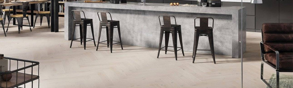 Паркетная доска Barlinek Pure Classico Line 1WC000010 Cappuccino Herringbone 725x130x14