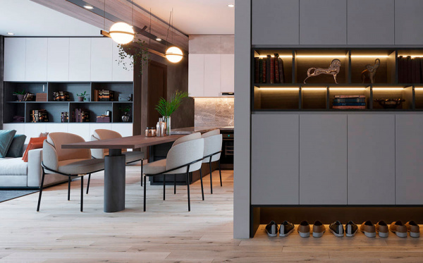SPC ламинат Stone Floor Дуб Зимний лес 8813-2 НР