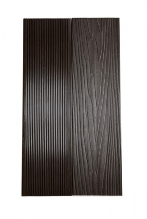 Террасная доска Ecodecking Титан 3D 3000x 140x25 Шоколад