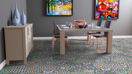 Ламинат Falquon Quadraic Mosaic Q001