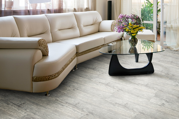 Пробковый пол Corkstyle Print Cork Wood Castle Oak White клеевой