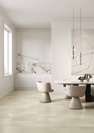 SPC Паркет Quartz Parquet Классик 7/43 4V 400-56 Клен Американский Белый 400-1220x152