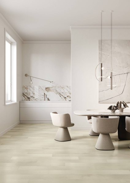SPC Паркет Quartz Parquet Классик 7/43 4V 400-56 Клен Американский Белый 400-1220x152