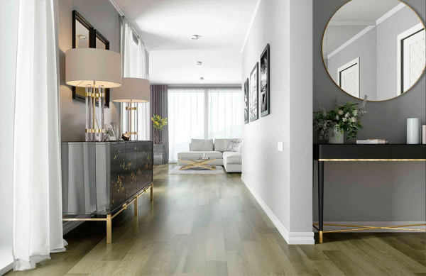 SPC ламинат Home Expert Natural Дуб Весенний луг 0-009