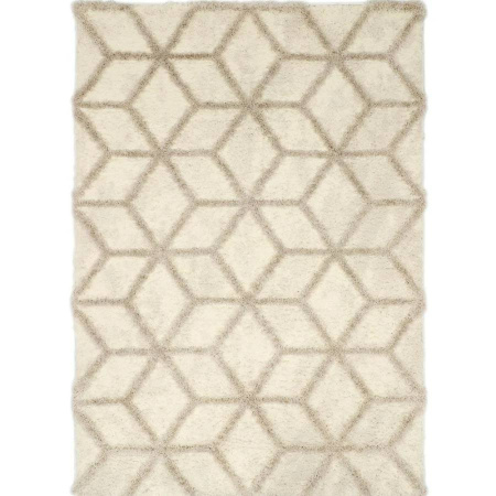 Ковер Kaplanser Reflex S757C 66 CREAM/CREAM Прямоугольник 0.8x1.5