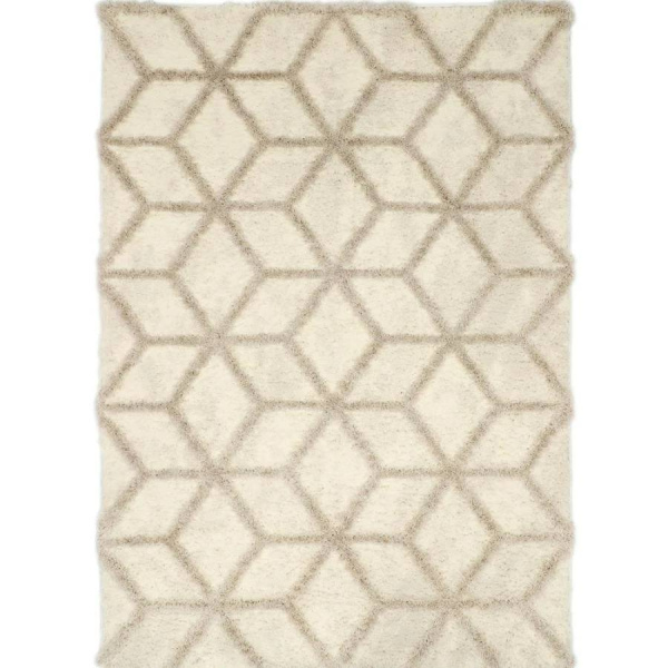 Ковер Kaplanser Reflex S757C 66 CREAM/CREAM Прямоугольник 0.8x1.5