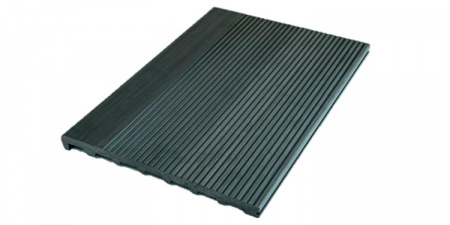 Ступень Ecodecking Техно полнотелая 3000х345х22 Графит