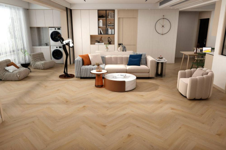 SPC Ламинат Steinholz Herringbone 4.5/43 4V STH041H Бреннер 640x128